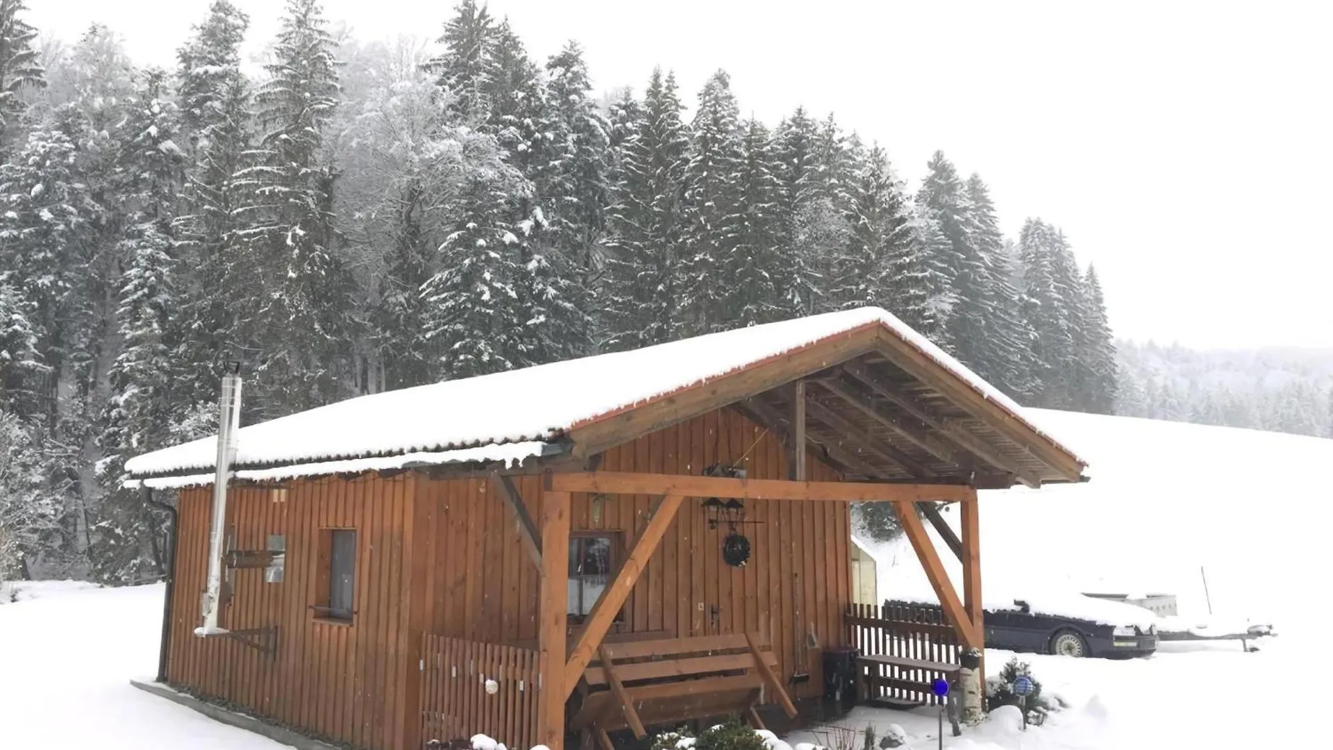 Дом отдыха Ferienhaus In Roehrnbach Mit Grill Und Terrasse