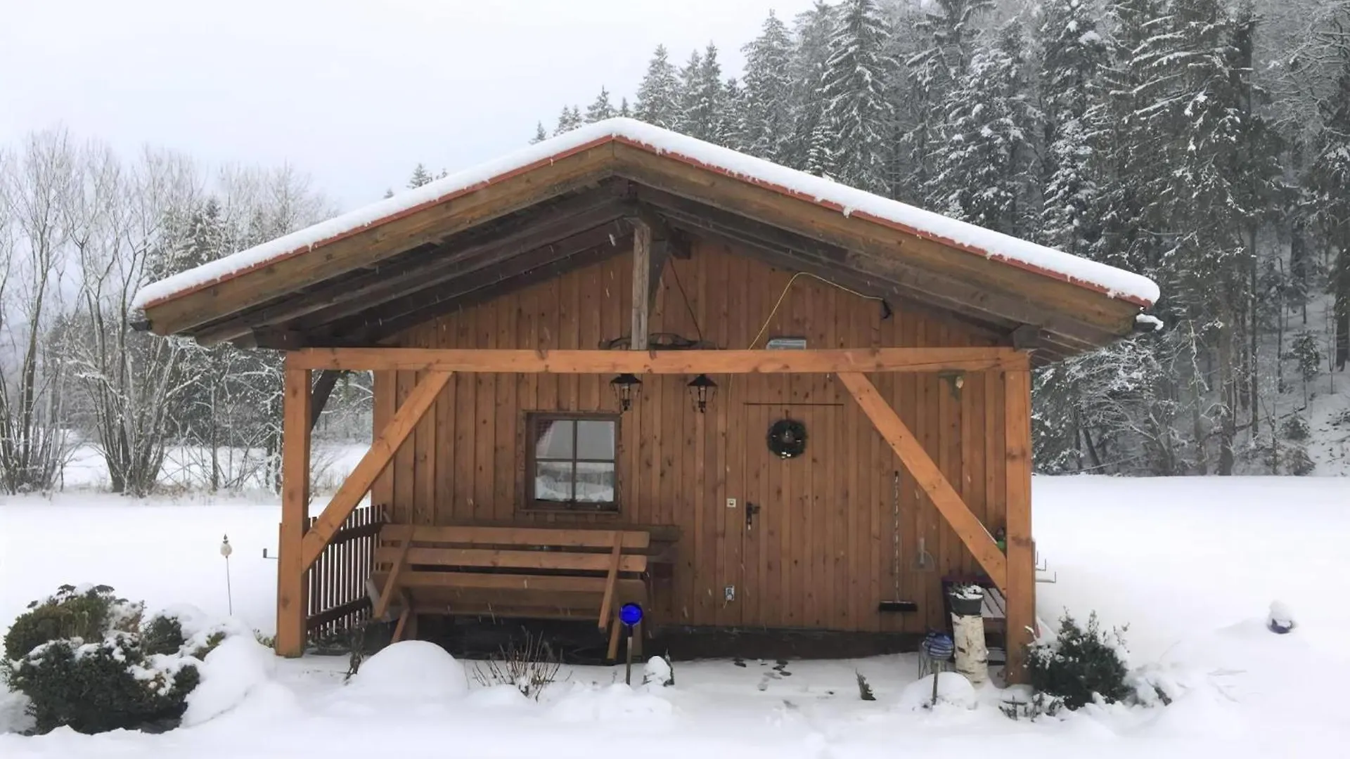 Дом отдыха Ferienhaus In Roehrnbach Mit Grill Und Terrasse